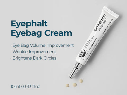 Dr.Melaxin Eyephalt Eyebag Cream | كريم دكتور ميلاكسين آيفالت لعلاج انتفاخات تحت العين