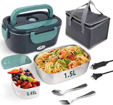 Electric Food Heater Lunch Box – علبة طعام بسخان كهربائي 🔥