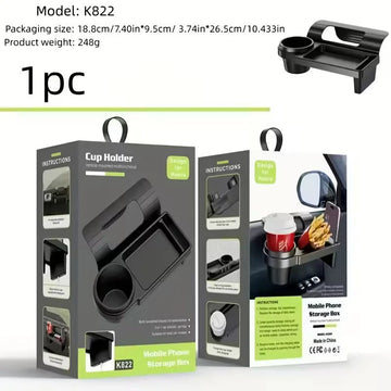 Car Armrest Mobile Phone & Cup Holder